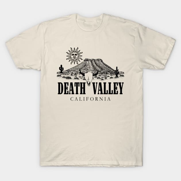 Death Valley California Shirt T-Shirt by blueversion